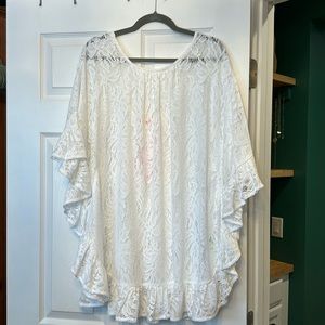 NWT Lilly Pulitzer Atley Coverup Resort White